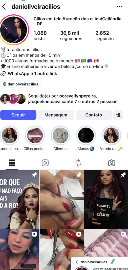 Aluna Dani Depois